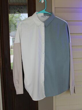 Solutions Men's Dress Shirt Size Medium